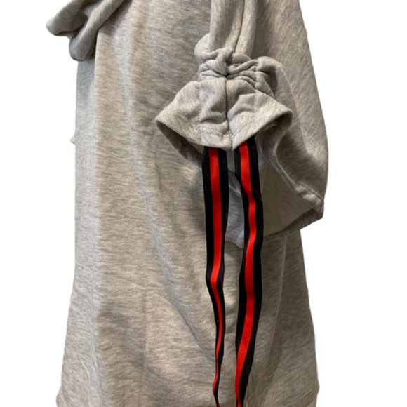 Steve Madden Boxy Puffy Short Sleeve Hoodie - Picture 7 of 8